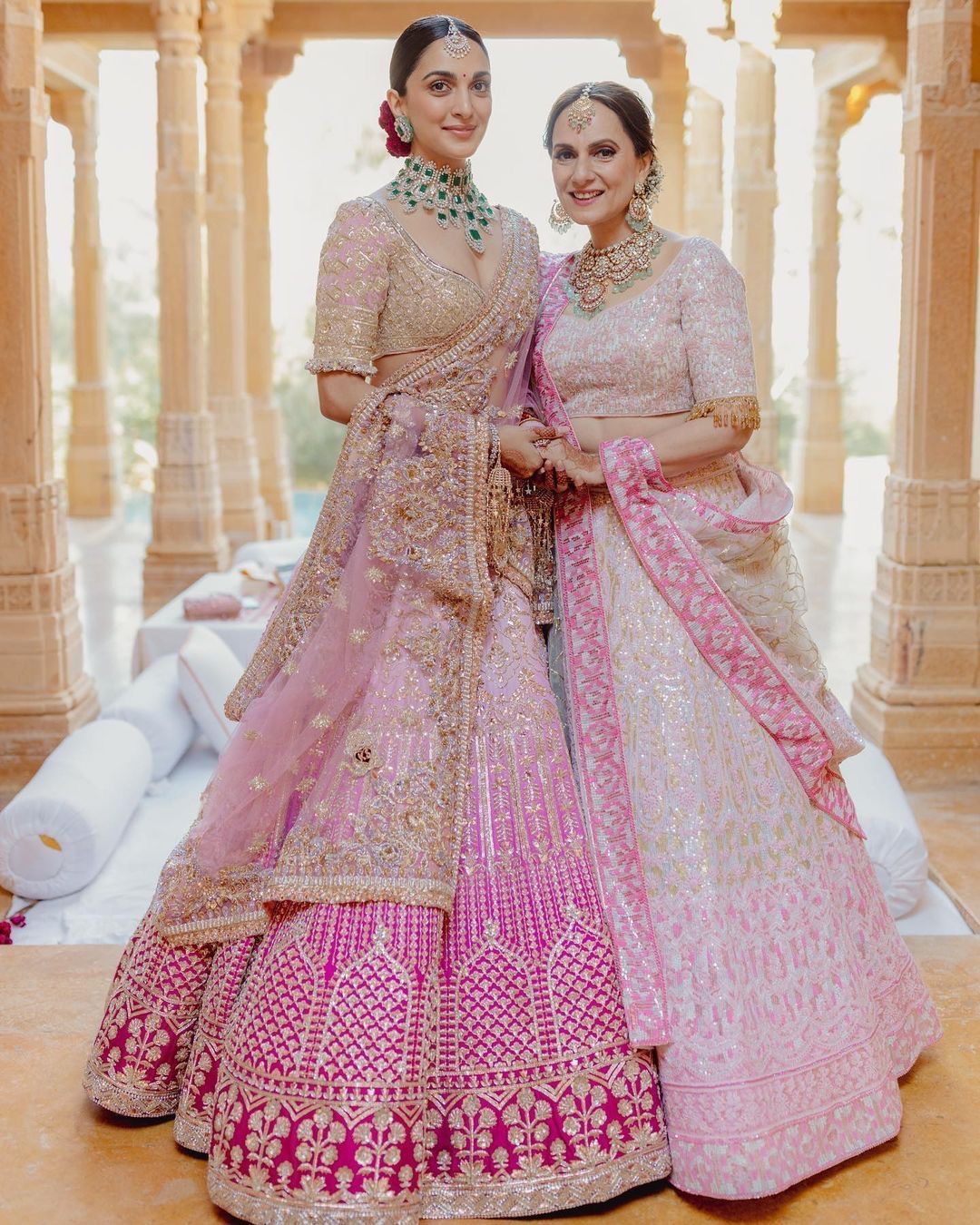 Kiara Advani in Manish Malhotra Wedding Lehenga