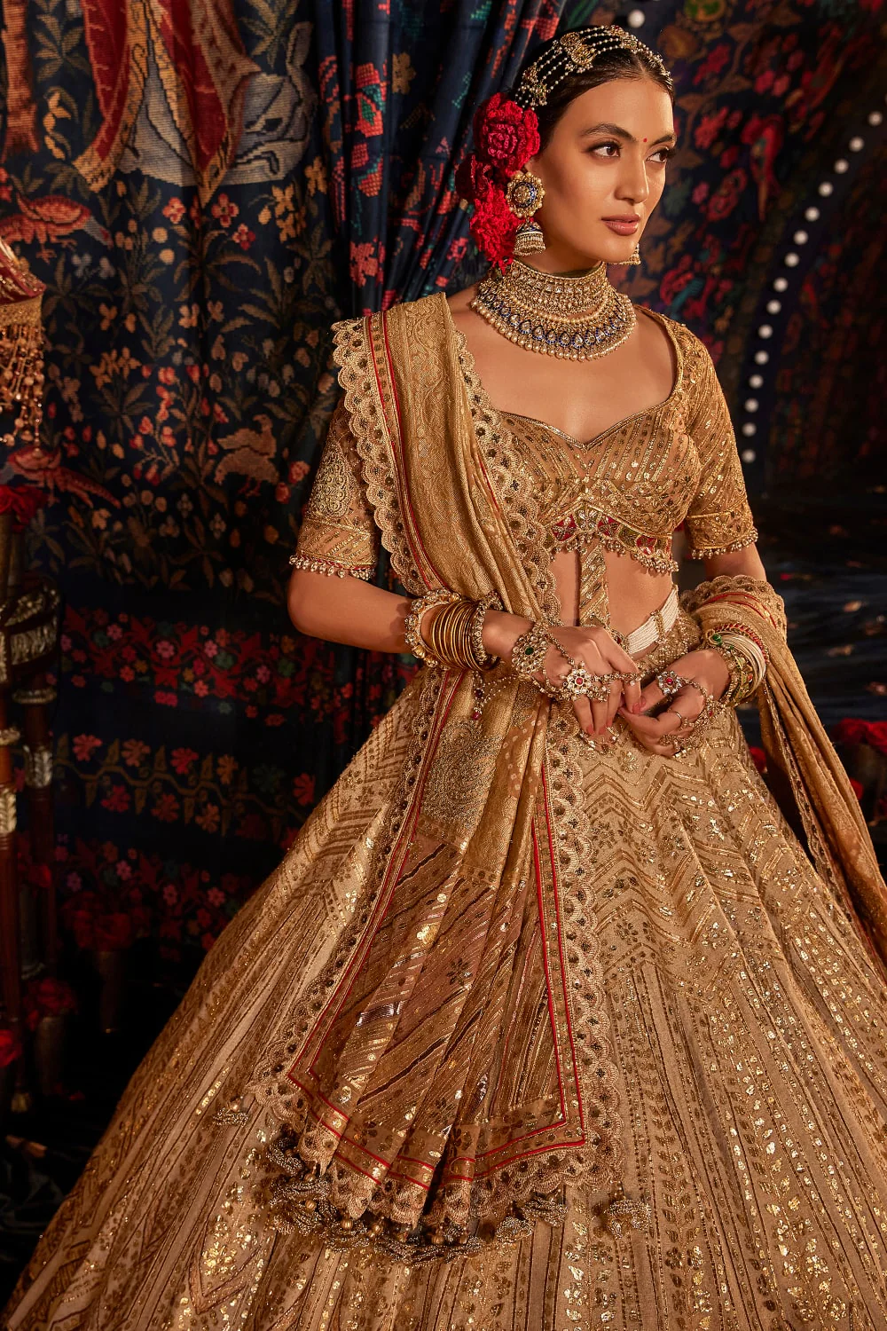 North indian hotsell bridal lehenga