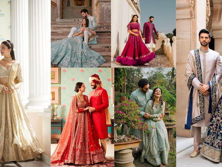 Couple Wedding Wear Set Colours You Don’t Want to Miss Out On!