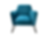 Elements Teal Accent Chair