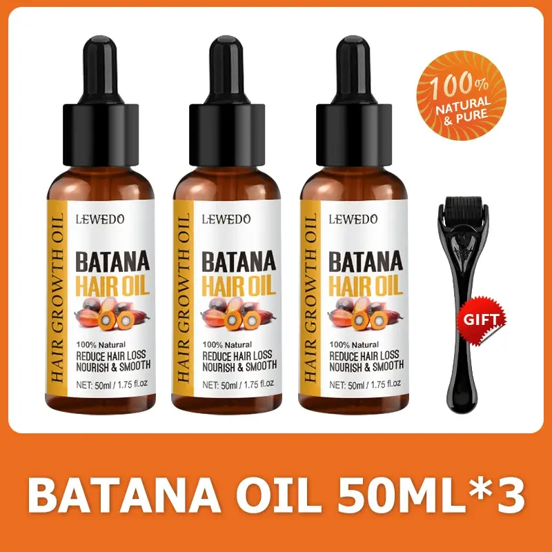Thumbnail: Lewedo Naturals Batana Oil Fast Hair Growth for Men Women