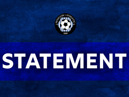 Statement | Scottish Cup Tie
