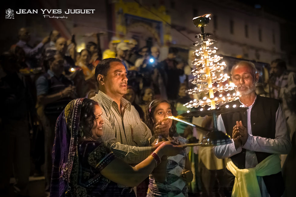 Cérémonie Ganga Aarti