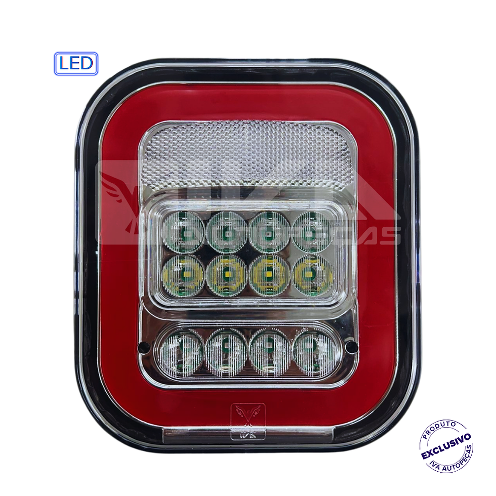 L4010CR/L4011CR - Faro Trasero NIX I LED Bivolt - Implemento