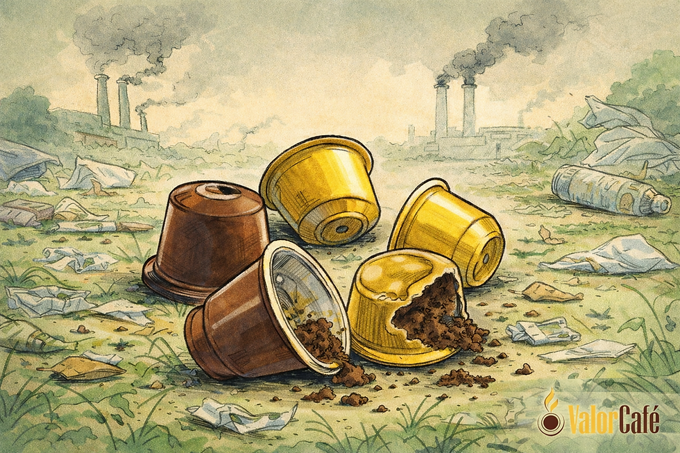 CÁPSULAS DE CAFÉ: RUINS PARA VOCÊ E PARA O MEIO AMBIENTE ?