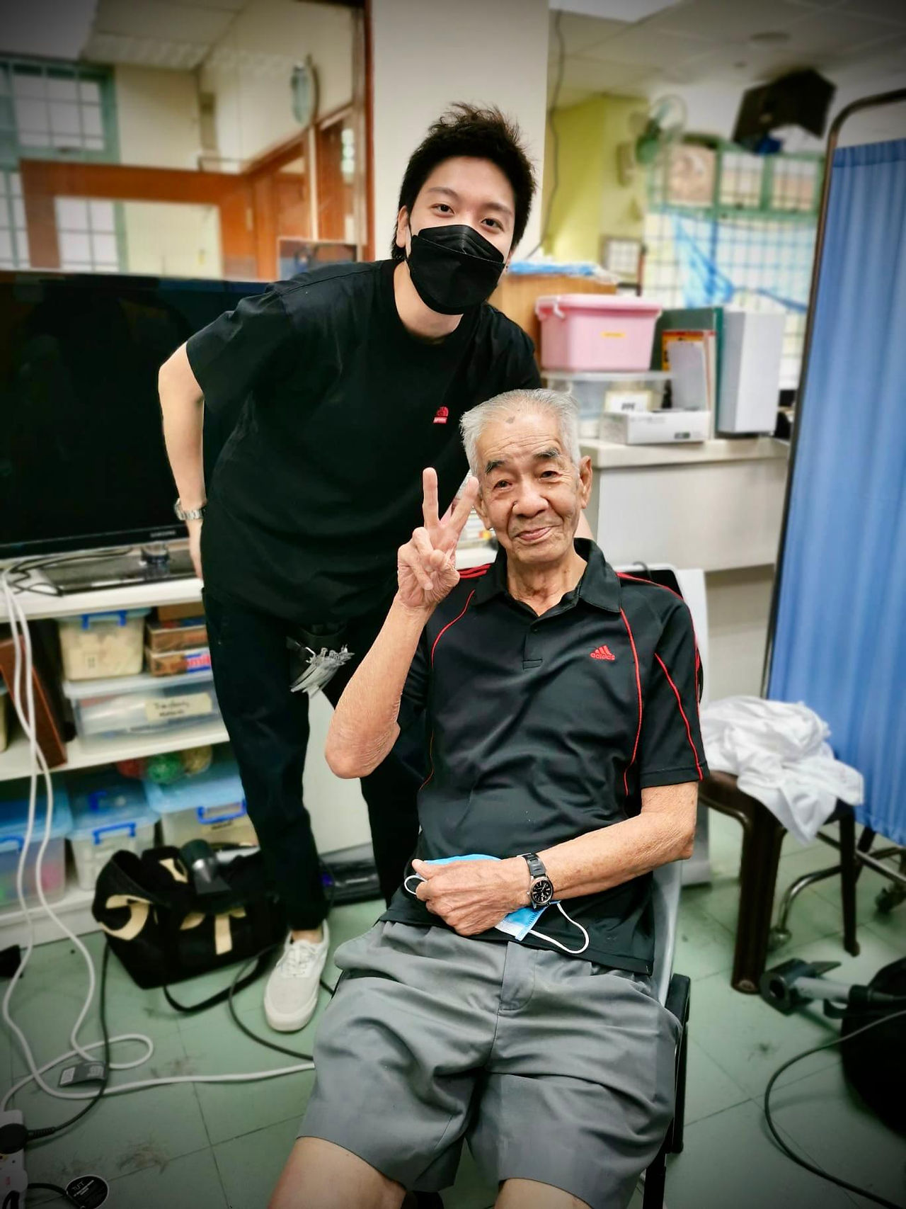 Ken and Volunteer