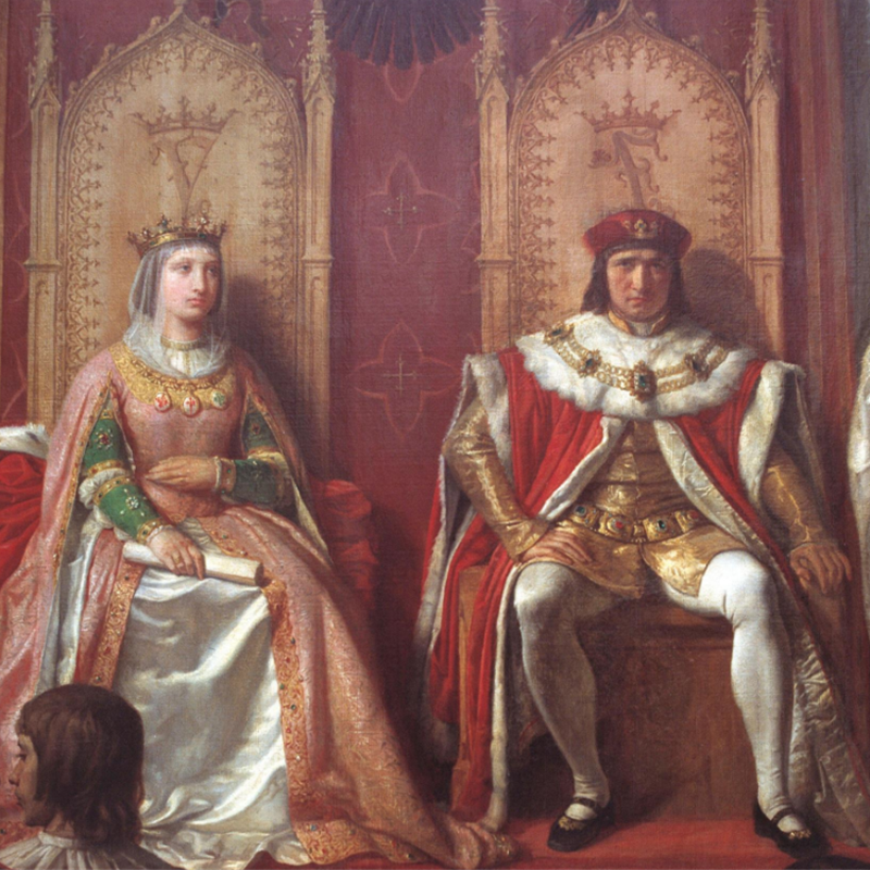 Reyes Católicos Fernando e Isabel