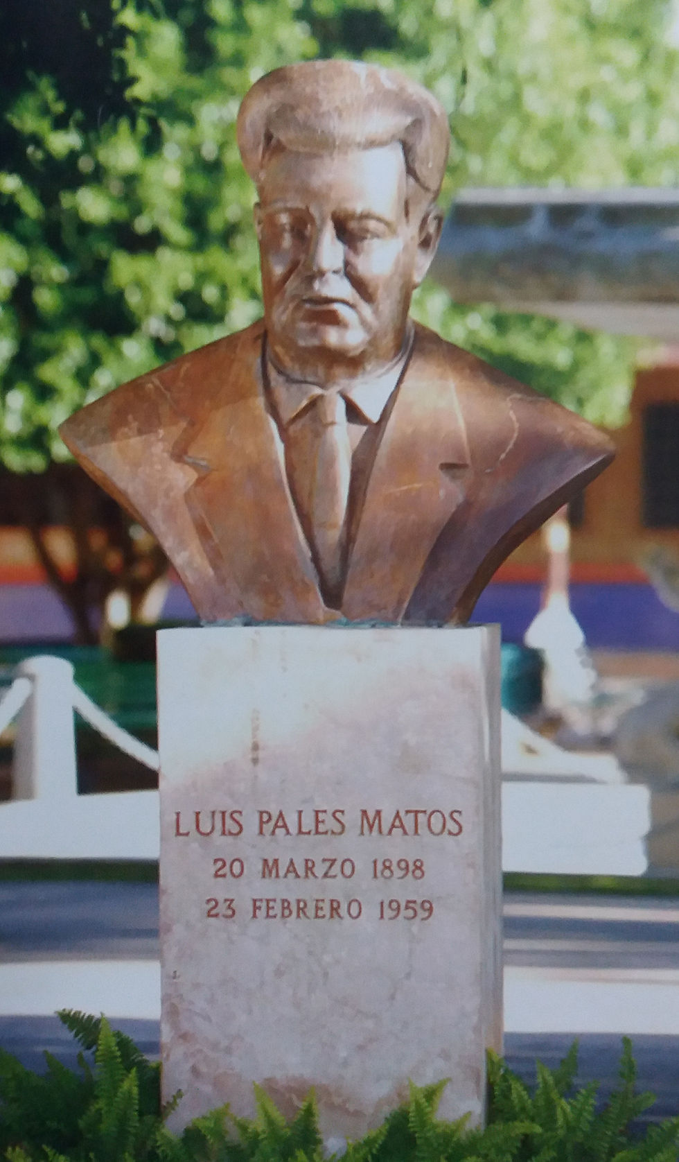 Busto de Luis Palés Matos (Plaza de Guayama)