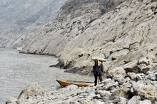 揚子江の渡し船〜中国湖北省・三峡　Photo by Tomoko Hoshino