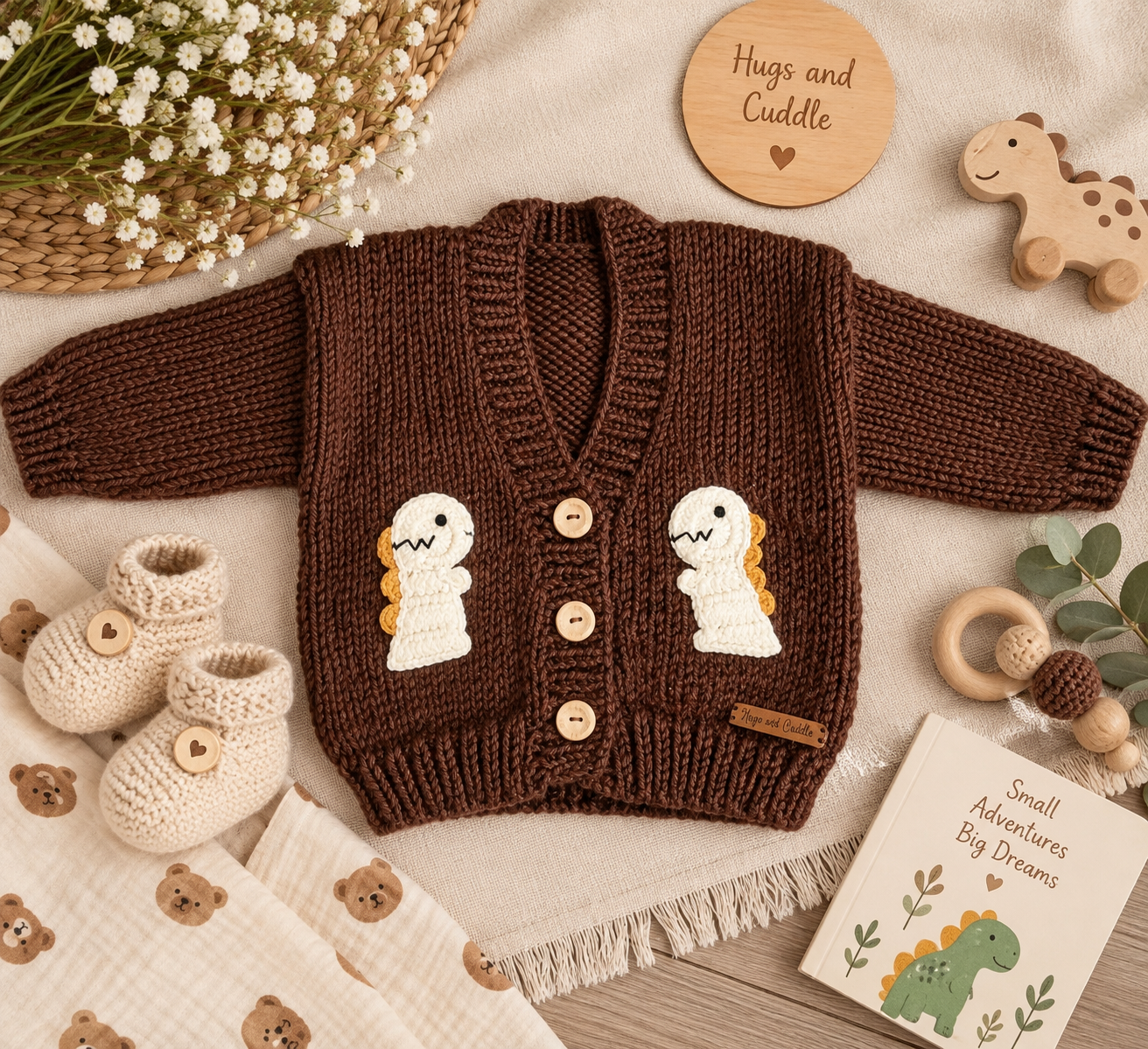 Dino Cardigan