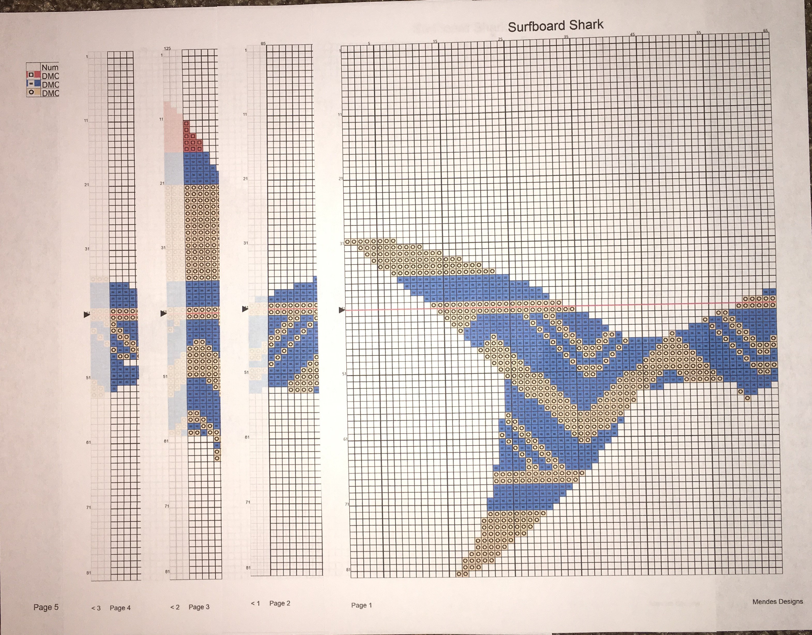 images Surfboard Cross Stitch Patterns shop t mendes designs