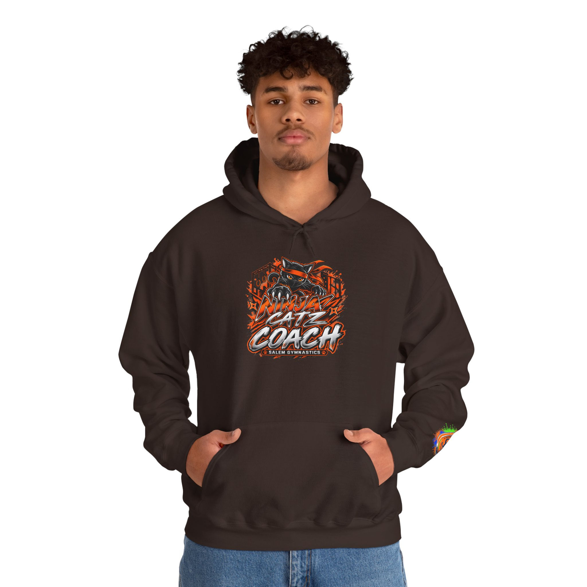 Ninja Coach Unisex Heavy Blend™ Hooded Sweatshirt