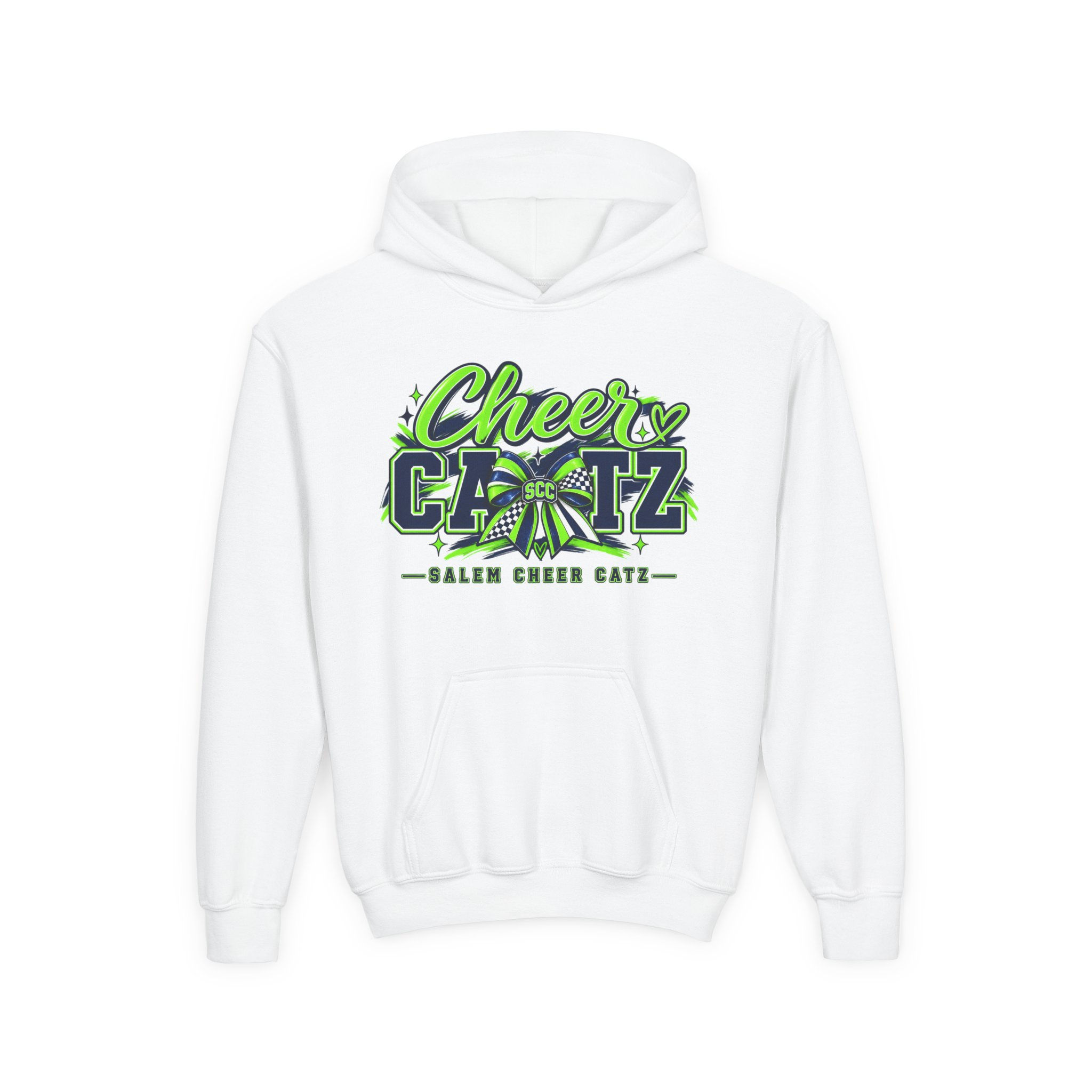 Cheer Catz Youth Heavy Blend Hooded Sweatshirt