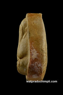 หลังยันต์นะมหาเศรษฐี เนื้อผงเกสร ตะกรุดเงินคู่