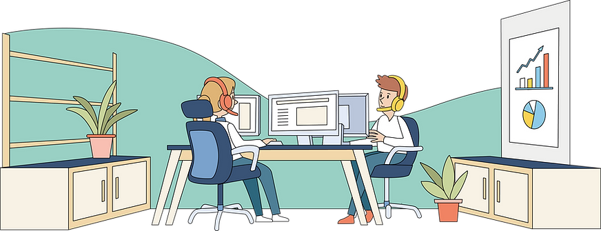 gestionnaires de flotte dans un bureau