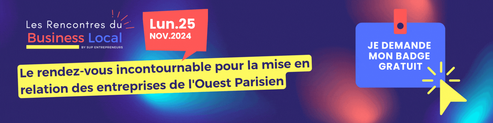 Le rendez-vous incontournable pour la mise en relation des entreprises de l'Ouest Parisien
