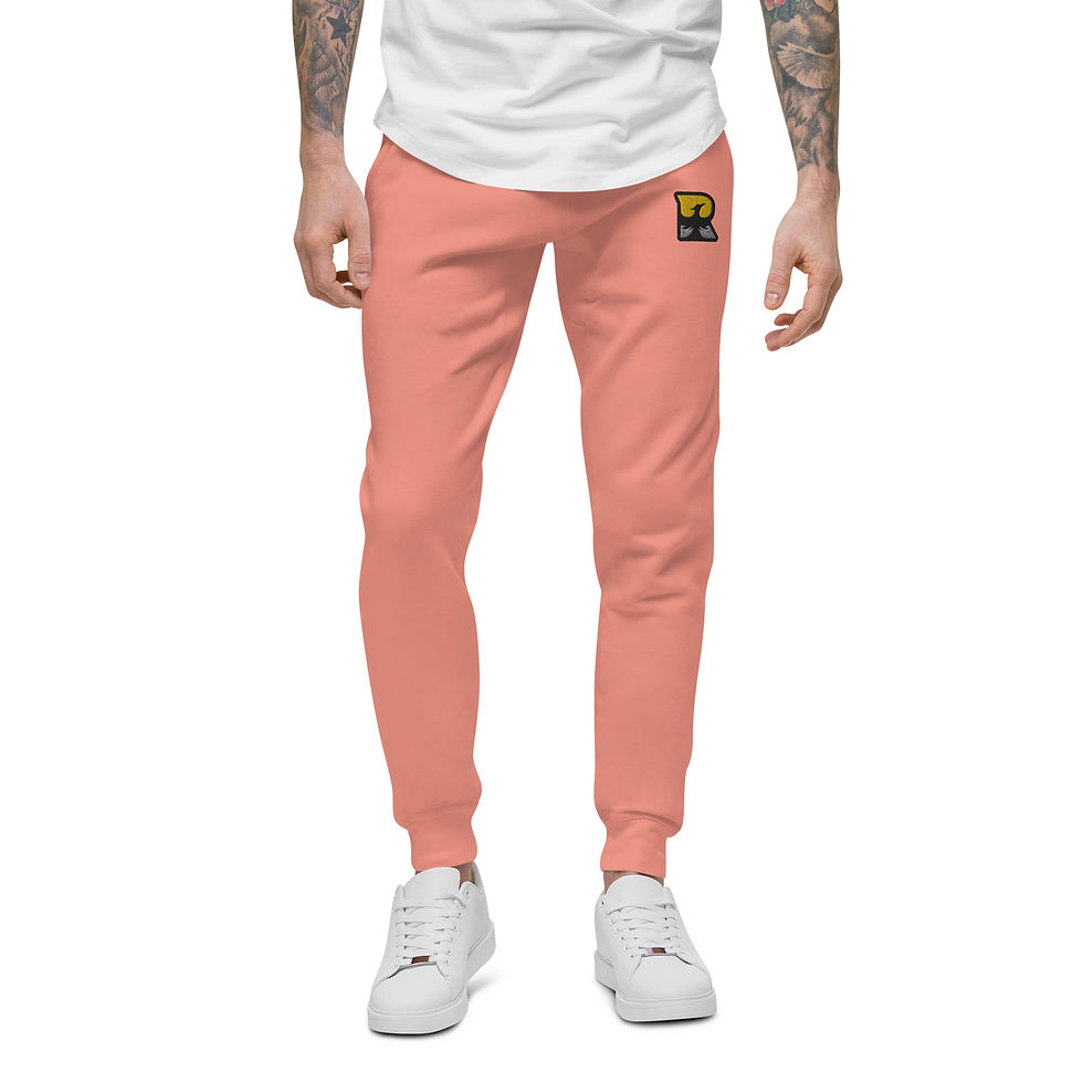 Thumbnail: Unisex R Logo Fleece-Lined Sweatpants
