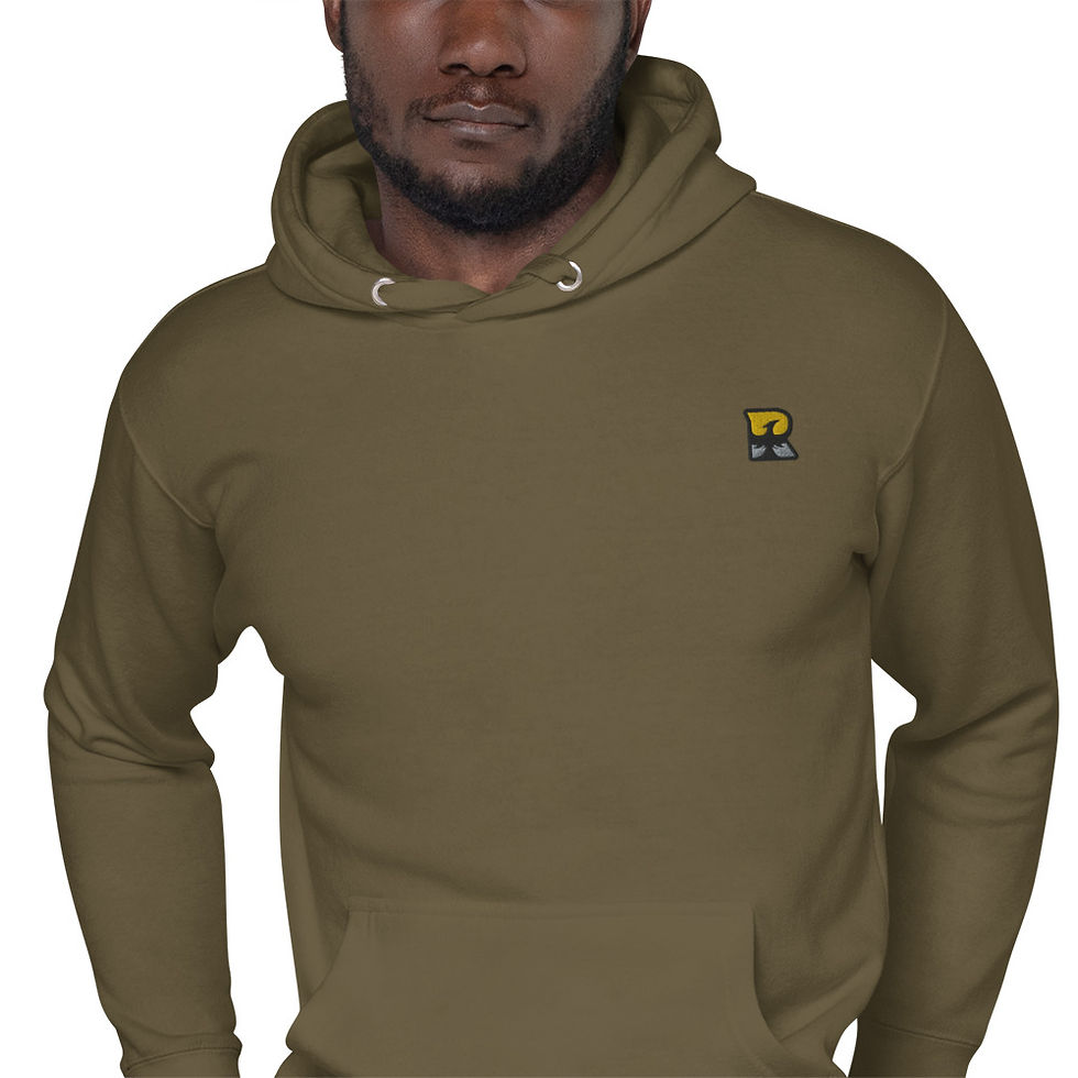 Thumbnail: Embroidered Premium Hoodie- R logo