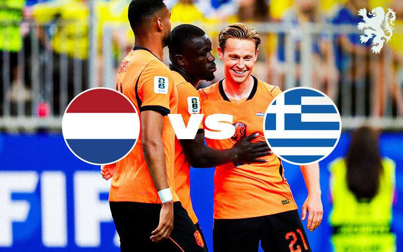 Nations League Kwalificatie: Nederland - Griekenland