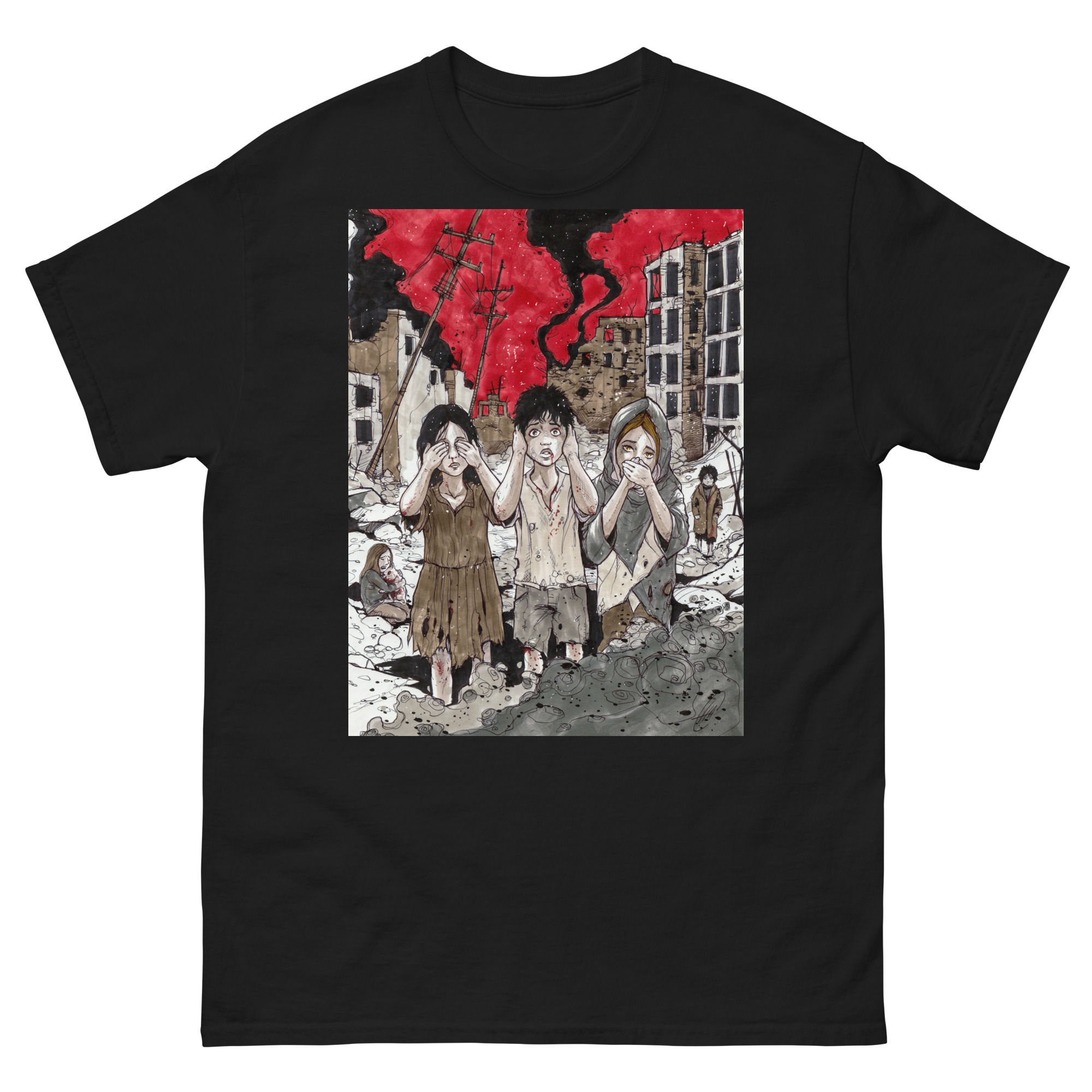 Non vedo, non sento, non parlo - Unisex Black