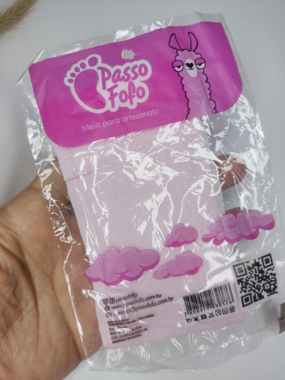 Miniatura: Meia Passo Fofo lisa