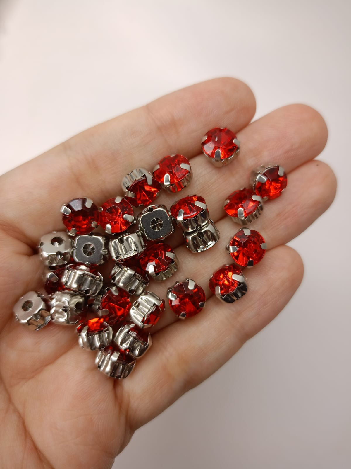 Engrampado acrílico 8mm