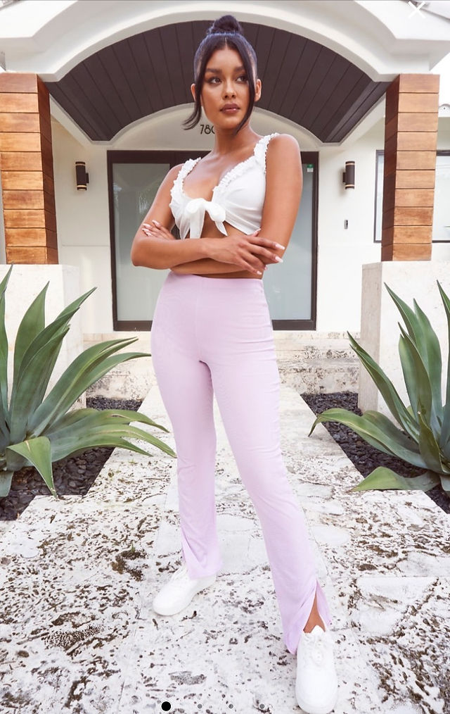 Split Hem & Pastels