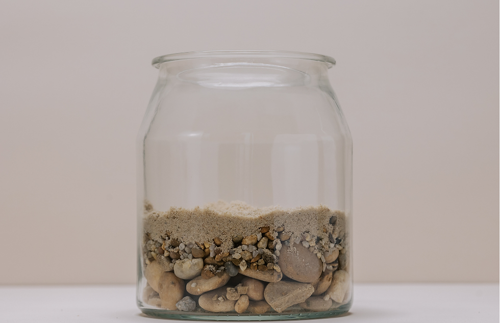 Rocks, Pebbles and Sand