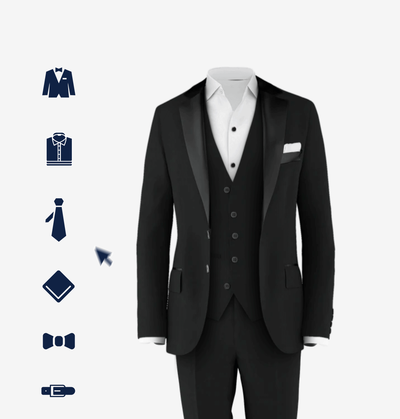 virtual suit customizer tol