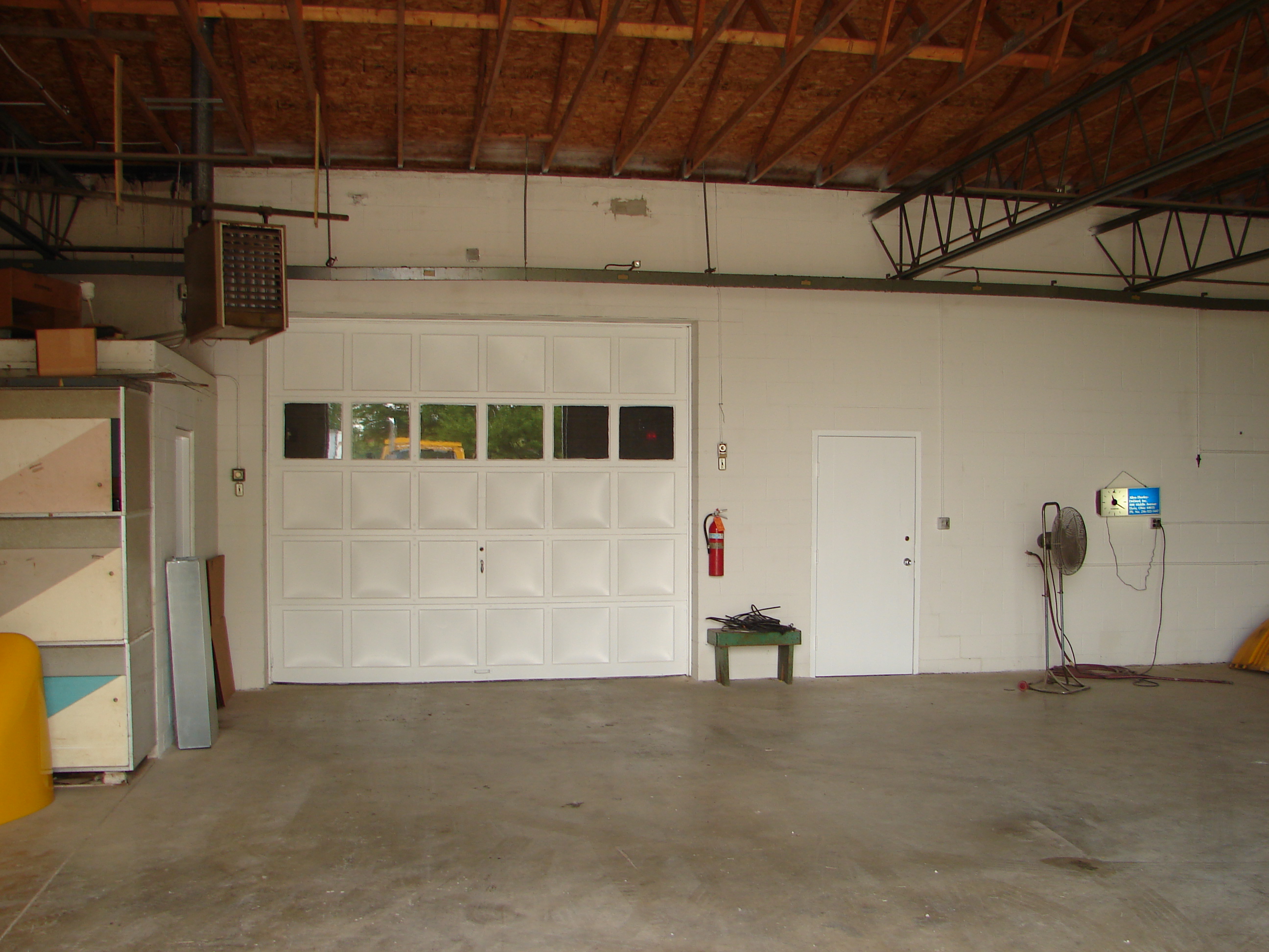 warehouse doors closed 7.6.10