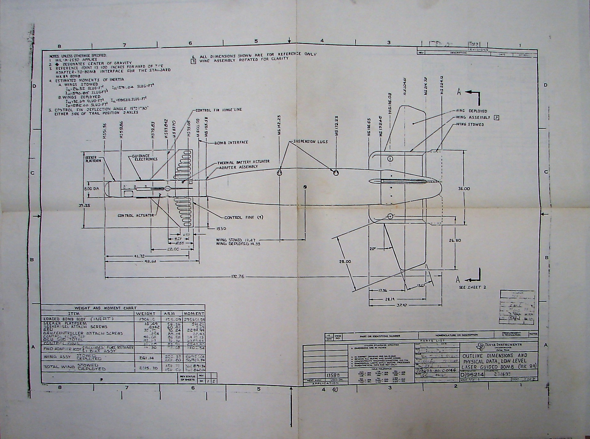 TI MK 84 LGB Schematic