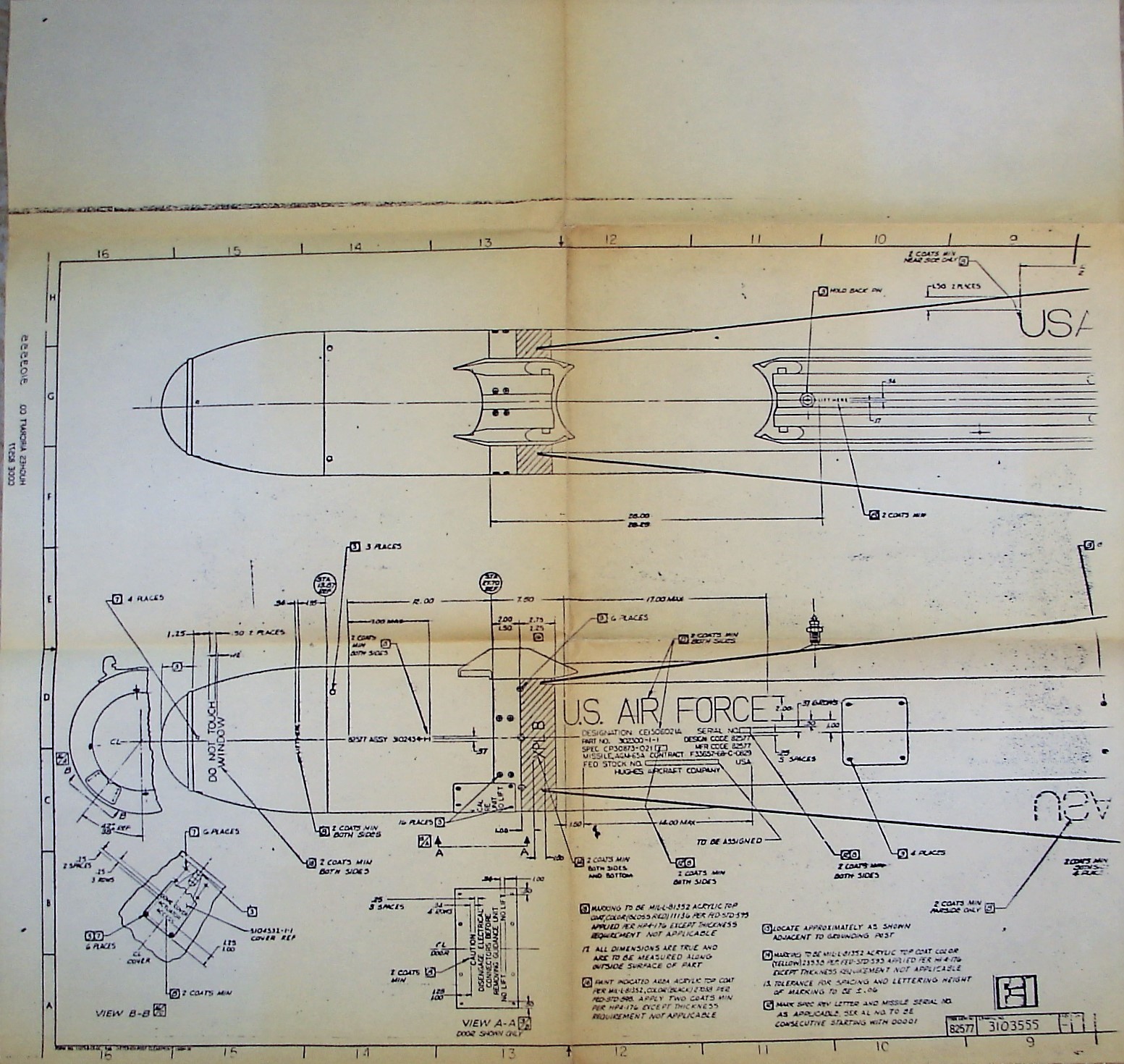 Hughes Gar model blueprint