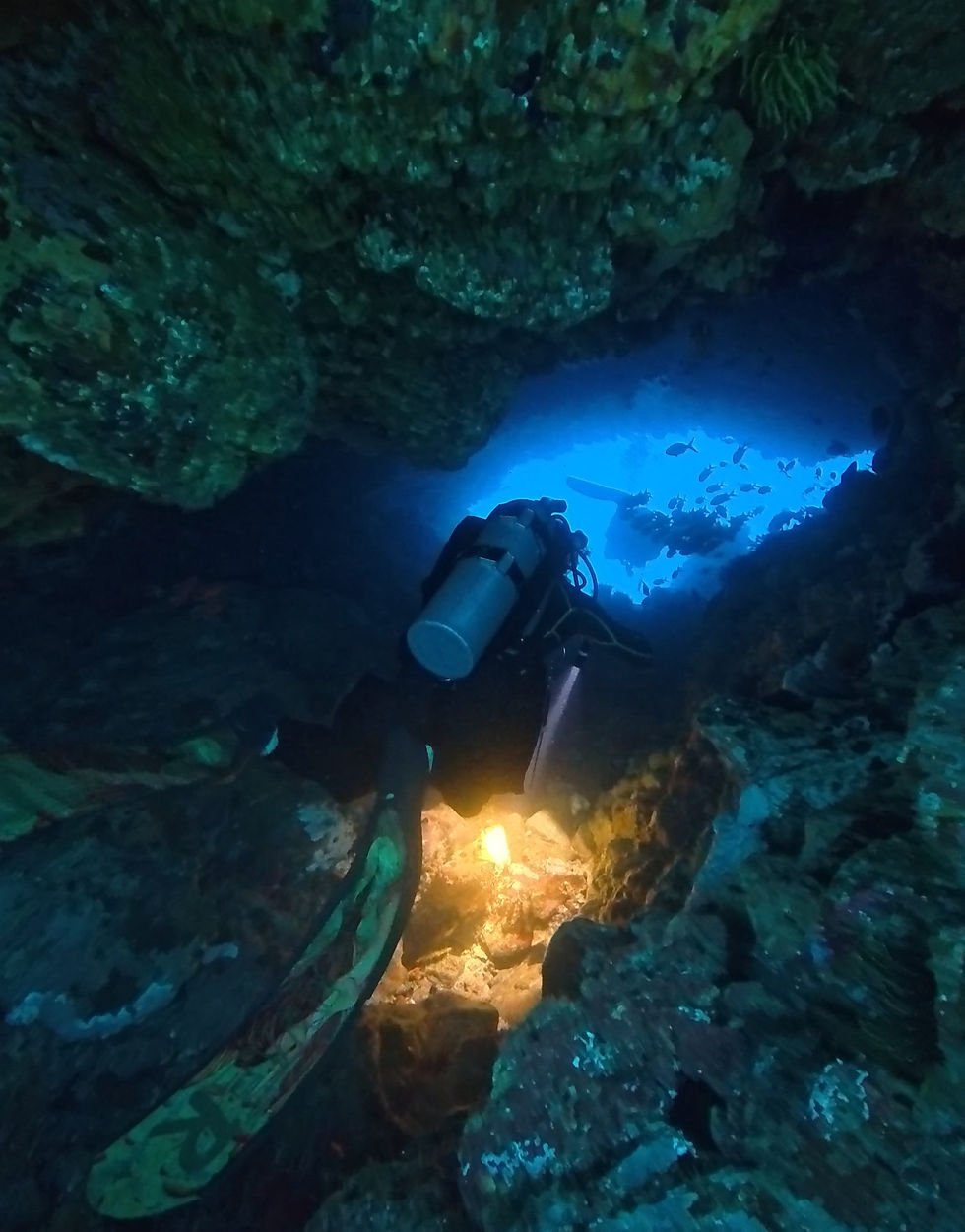 Always an adventure while diving Candidasa