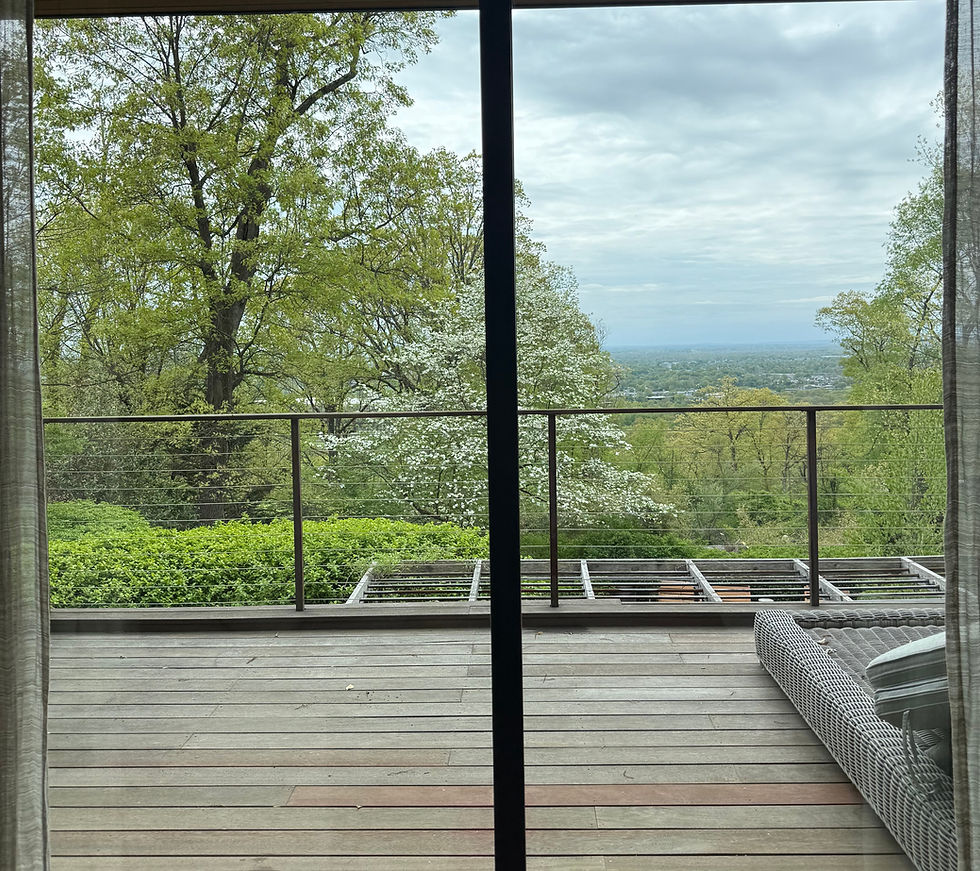 Another year, another beautiful view in Bridgewater, New Jersey. Spring 2026 is a perfect time to restore the beauty of your home with professinal window cleaning services. Clean windows brighten your home, enhance natural light, and let you fully enjoy views like this all season long. Suburban Window Cleaning of New Jersey.