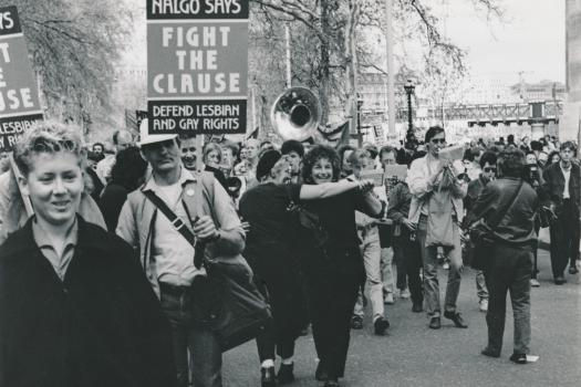 22 Marching in Stop The Clause protest a
