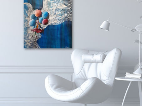 Pintura "Felicidade" à venda