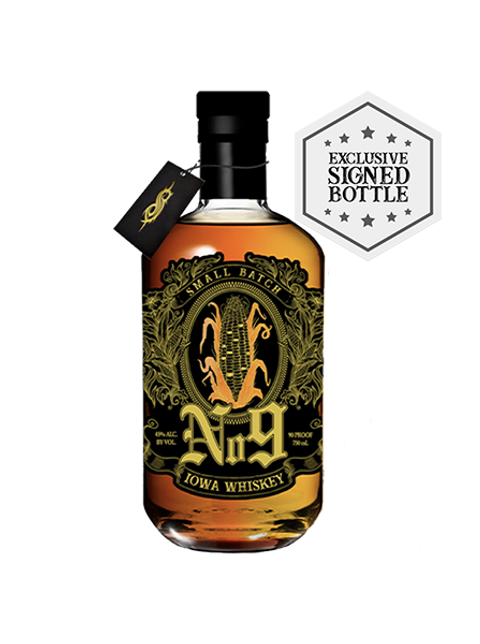 Slipknot No.9 Iowa Whiskey - Signed by Eloy, V-Man, Pfaff