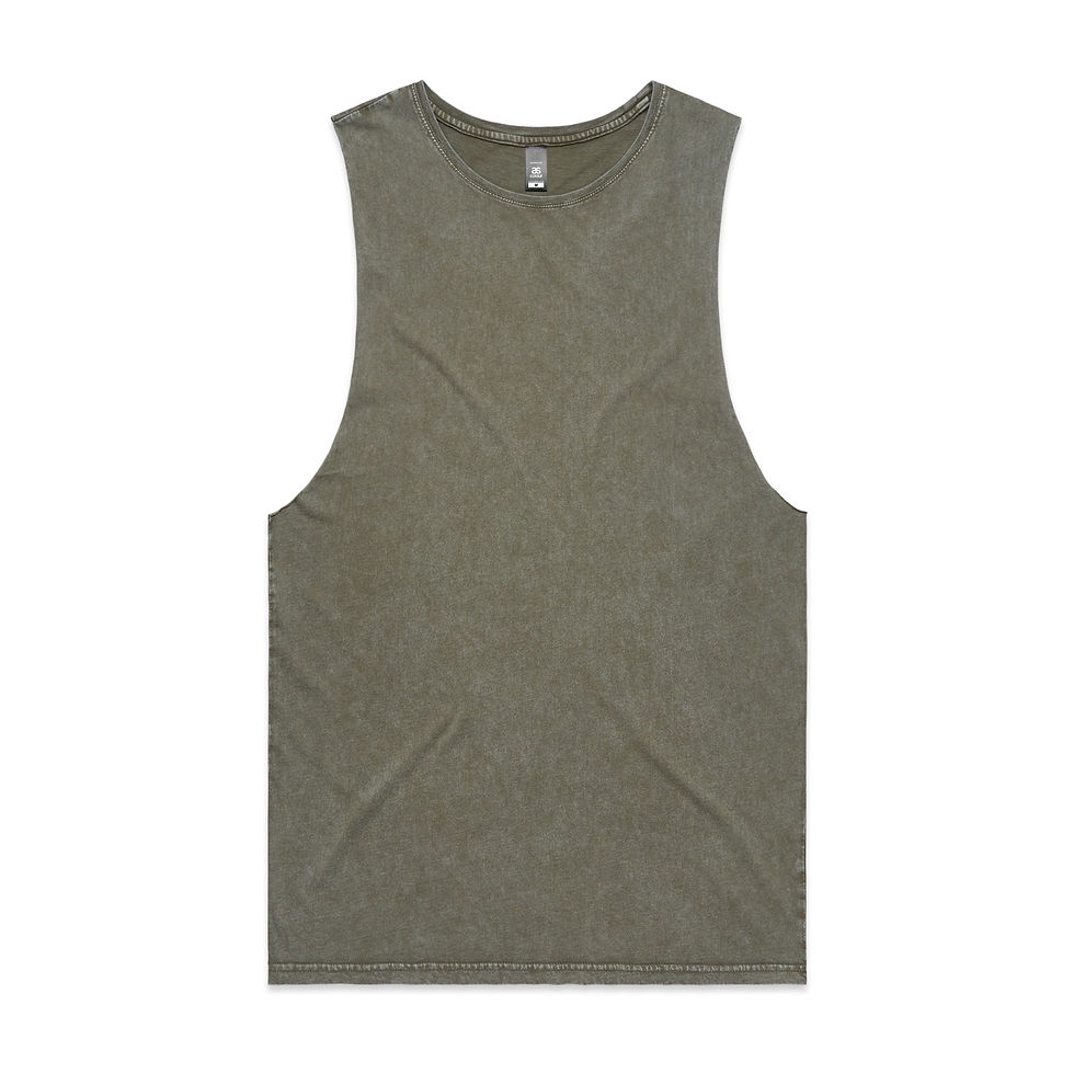 Thumbnail: Mens Muscle Tee Stonewash