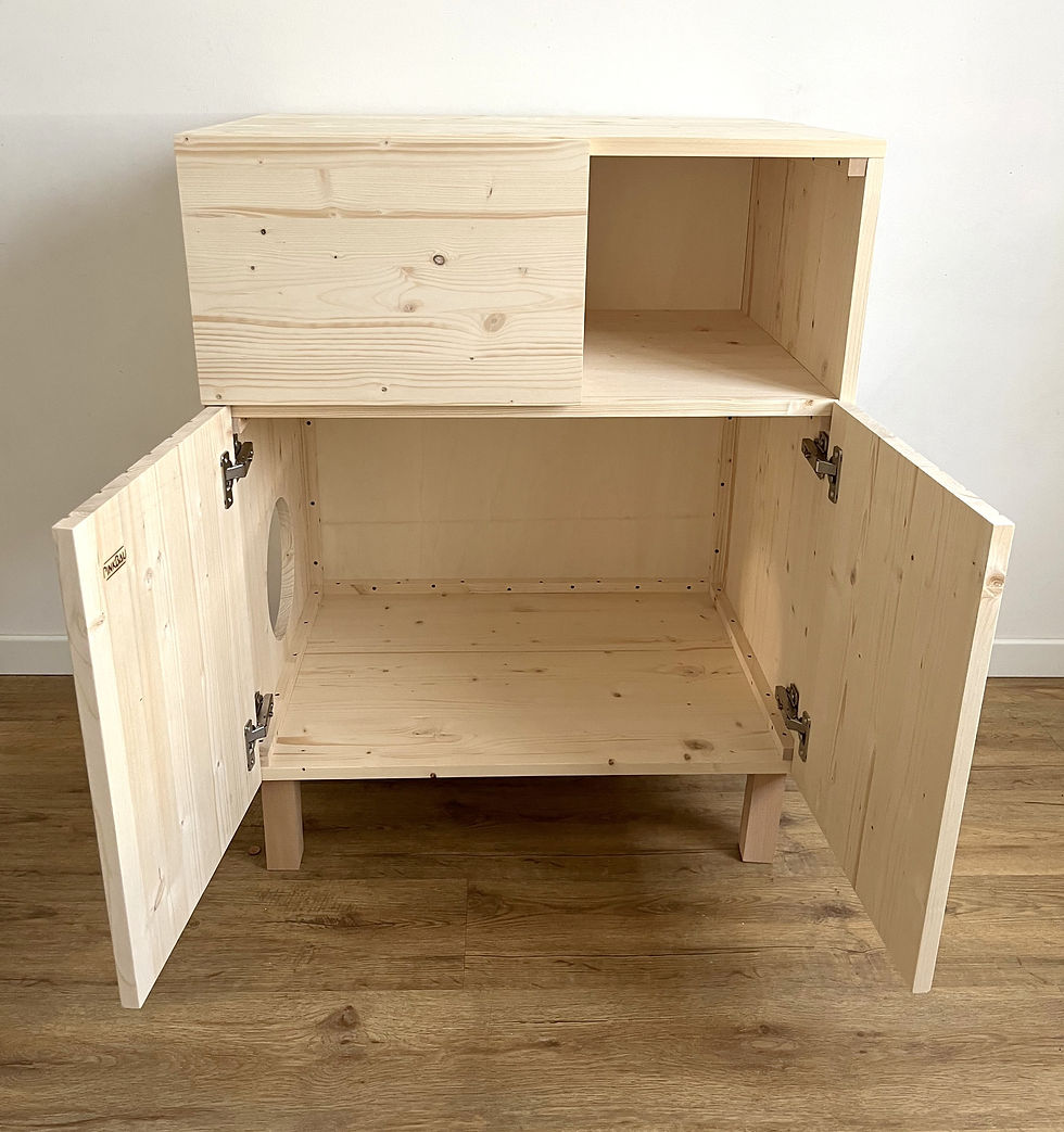 Thumbnail: litter box enclosure