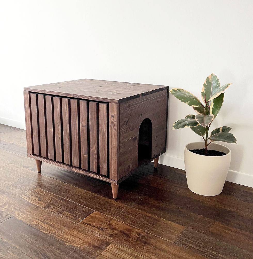 Thumbnail: cat litter box enclosure