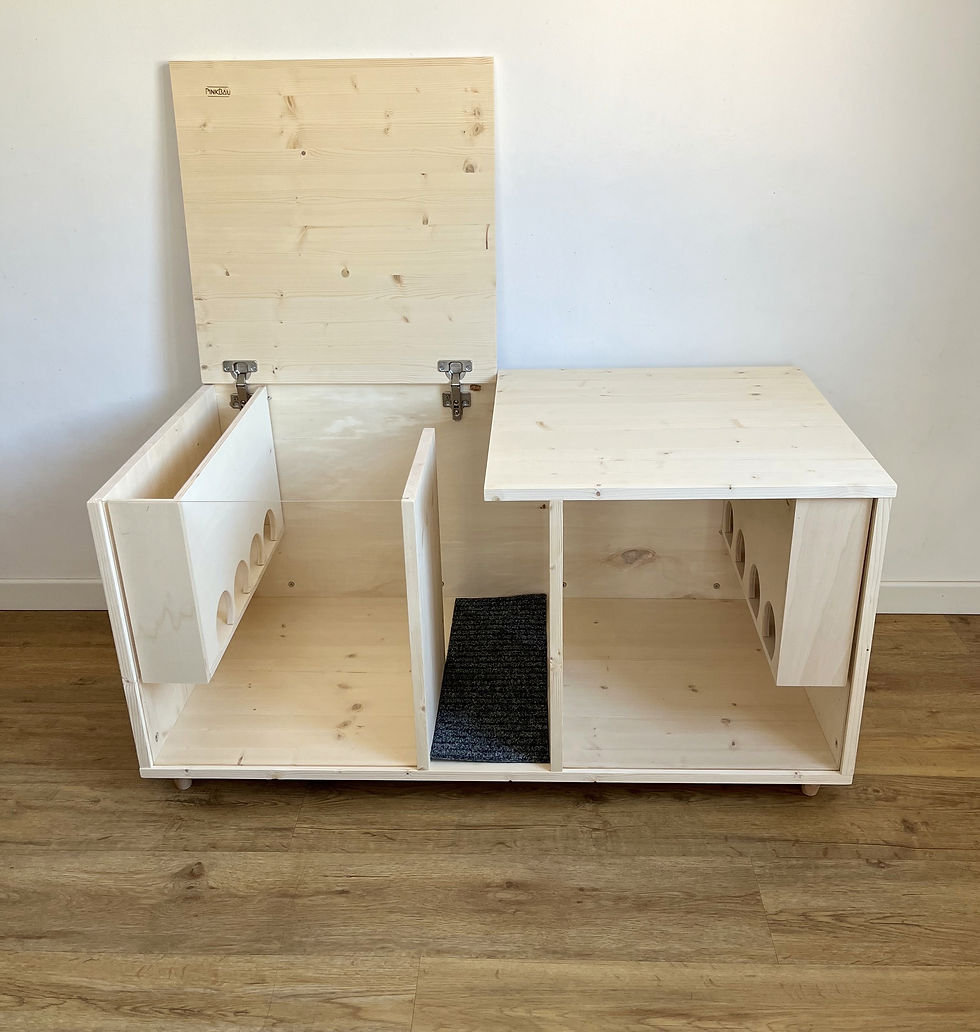 Thumbnail: bunny litter box cabinet