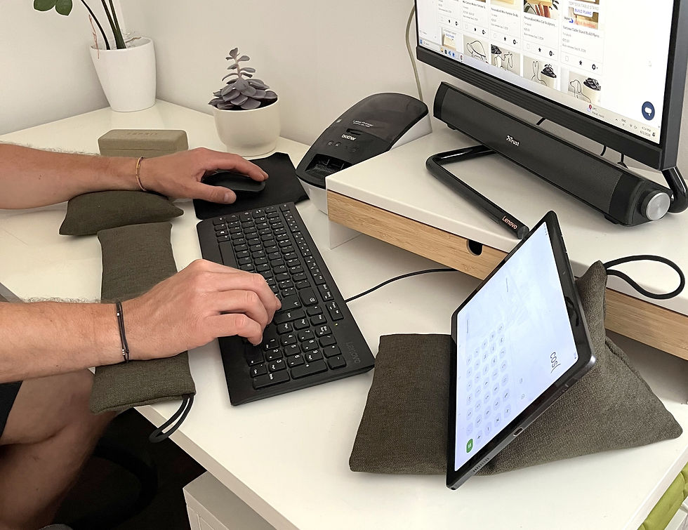 Thumbnail: ergonomic keyboard set