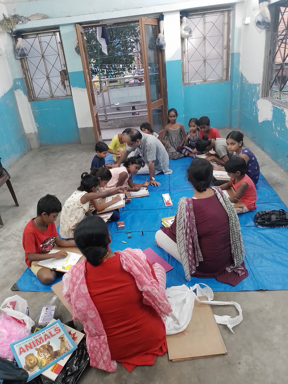 Welfare Activity at Haltu PRAYAS PATHSALA