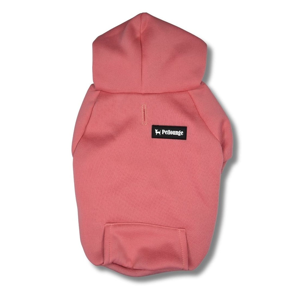 Miniatura: Hoodie Poleron Perro y Gato - Rosado