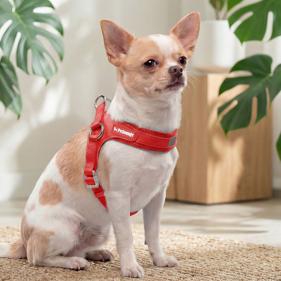 Miniatura: Arnés Step In para Perros - Rojo - Easy Glam