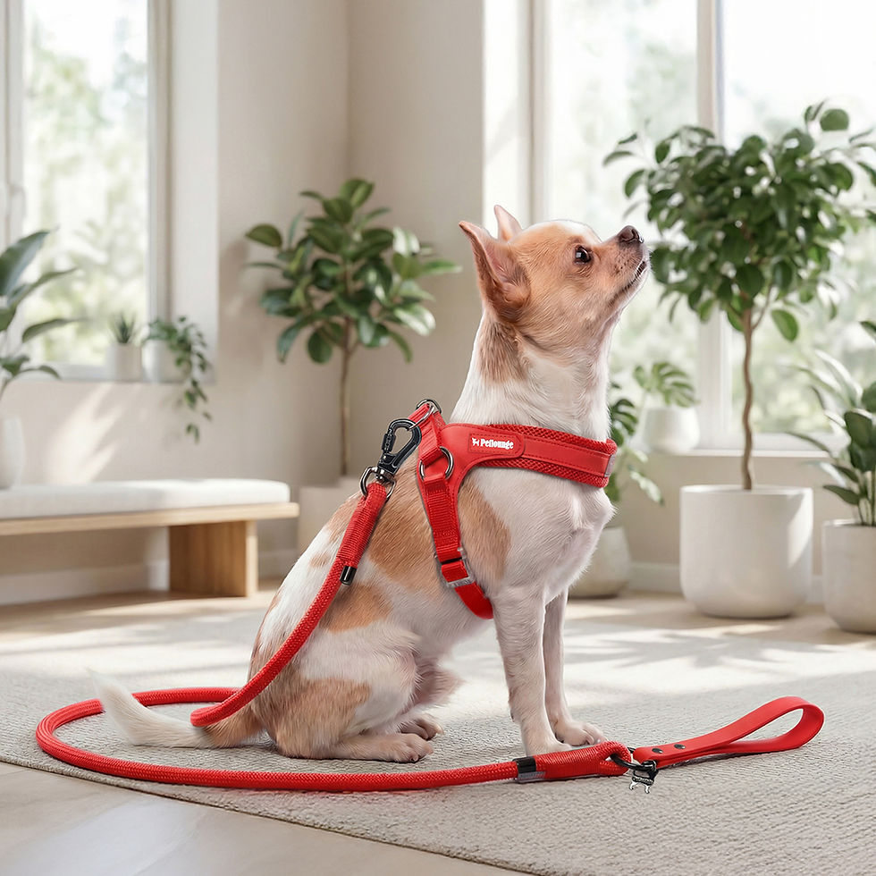 Miniatura: Correa Perro - 1,5 Metros - Roja - Easy Glam