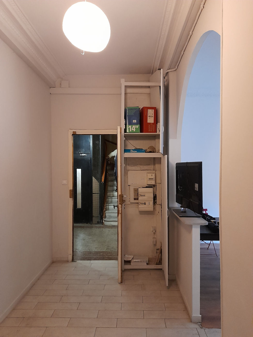 Appartement situé rue Marceau à Nice.