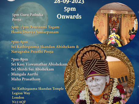 28-09-2023 Poojas