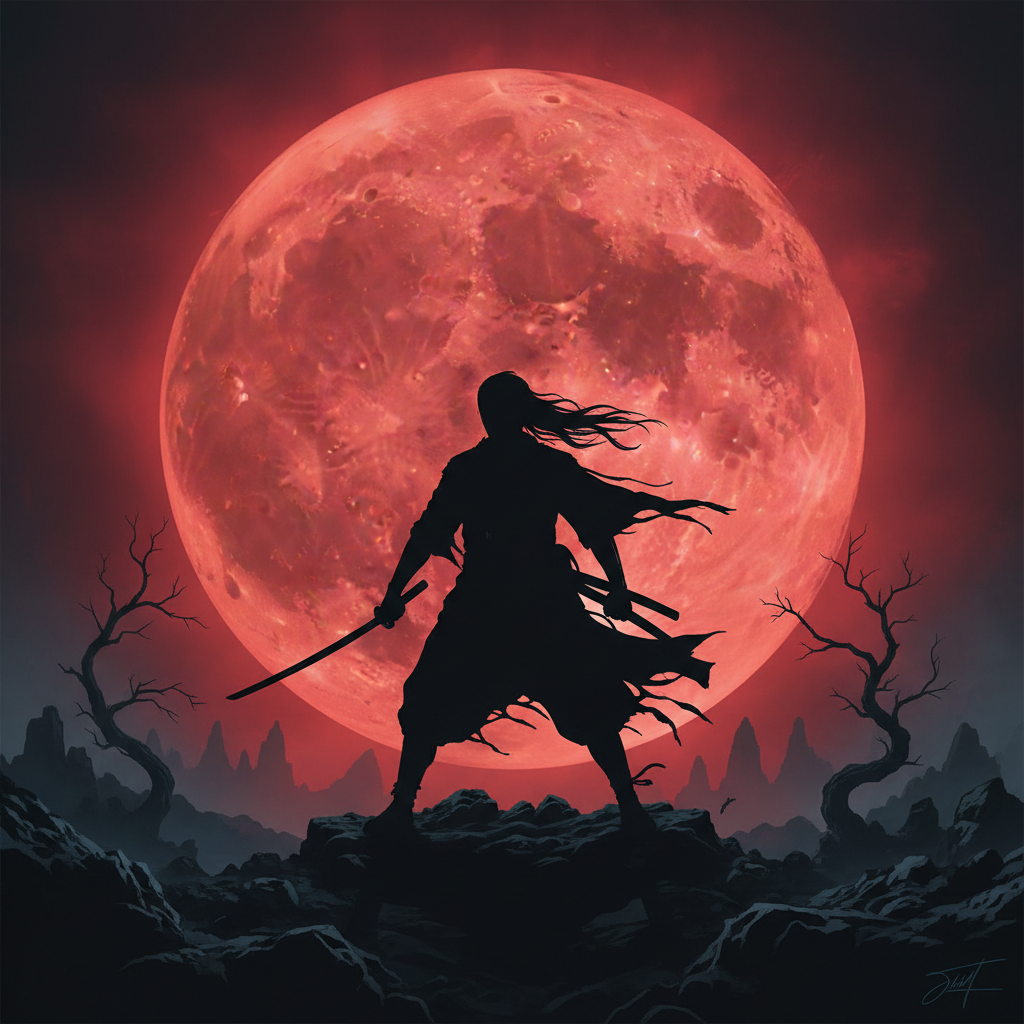 Ronin of the Crimson Moon – A Warrior Without a Master
