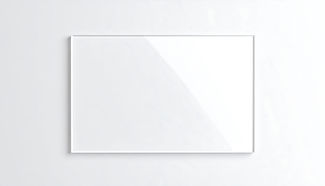 Glossy white backdrop